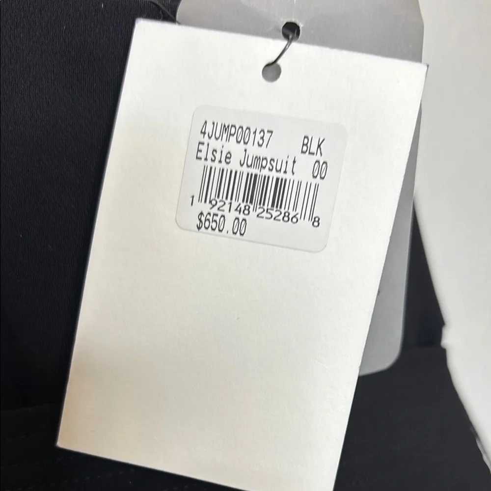 A.L.C. Size 00 Black Maxi strapless Jumpsuit for Night Out - Picture 12 of 12